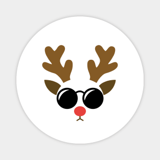 Rudolph Face Magnet